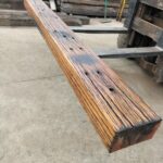 Recycled Blackbutt Timber Mantel Piece