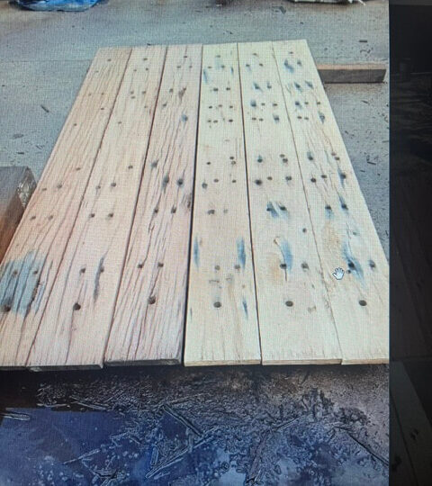 railway sleeper boards