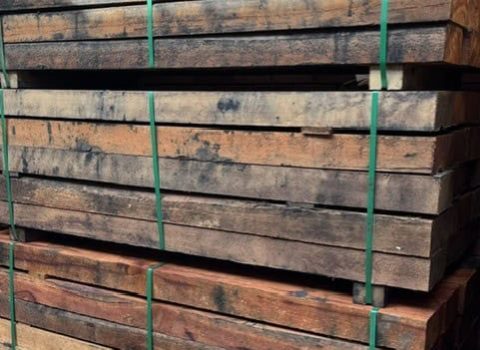 railway sleeper organic untreated